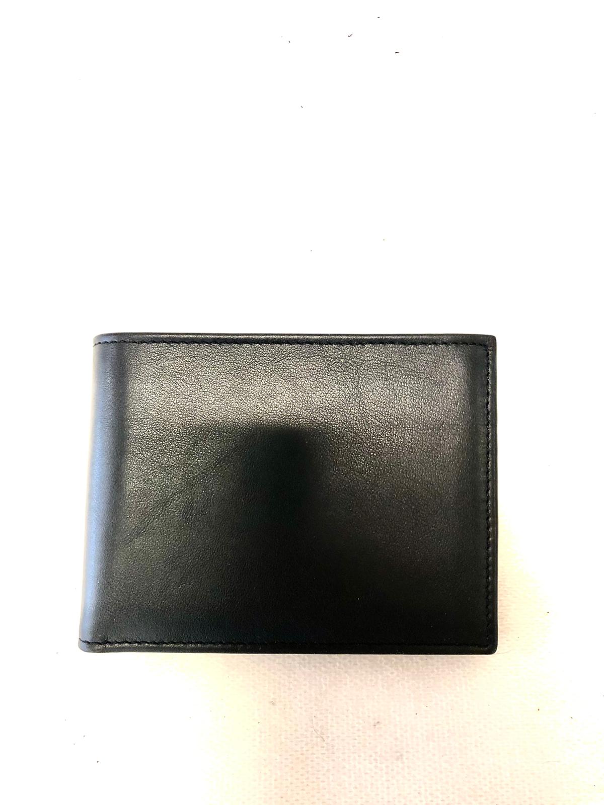 Portafoglio In Vitello Pieno Fiore Con Porta Monete